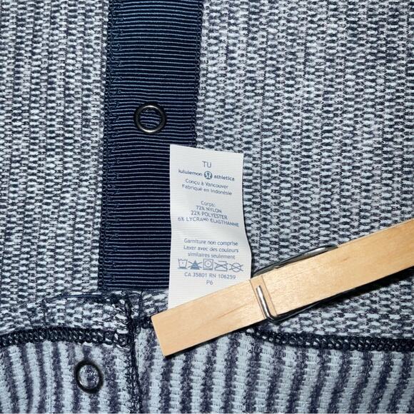 LuluLemon Athletica Blue Vinyasa Adjustable Scarf O/S Athleisure Sportswear NEW - Picture 8 of 8